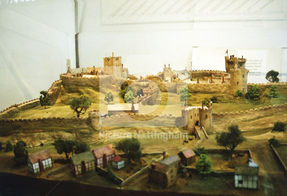 Model of medieval Castle