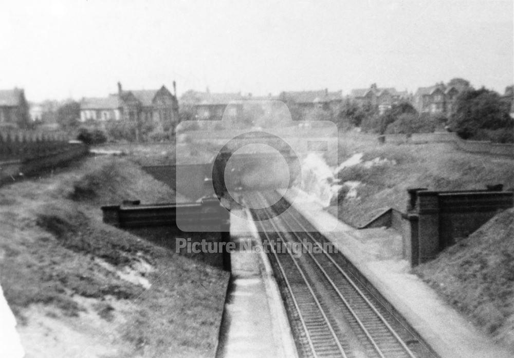 Carrington Station after closure