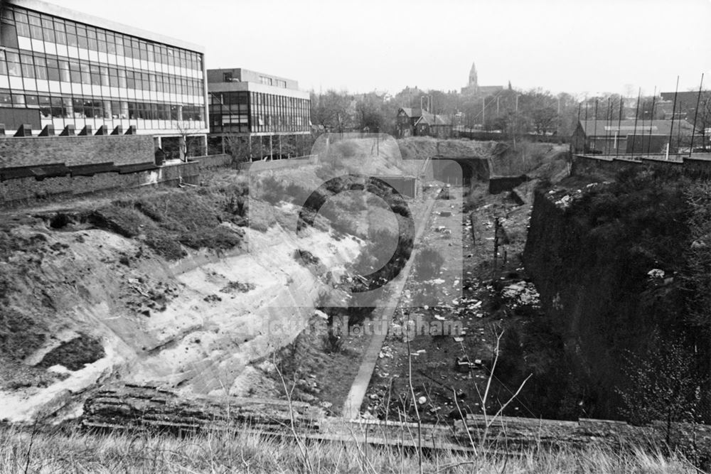 Carrington Station after closure