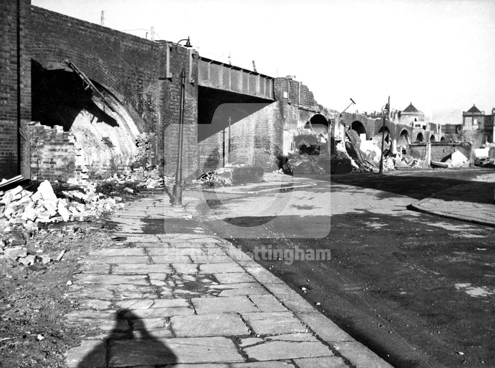 Demolition of the Great Central Railway Bridge and Viaduct