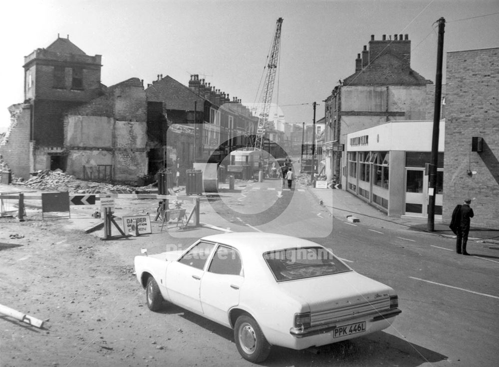 Demolition of Arkwright Street Station