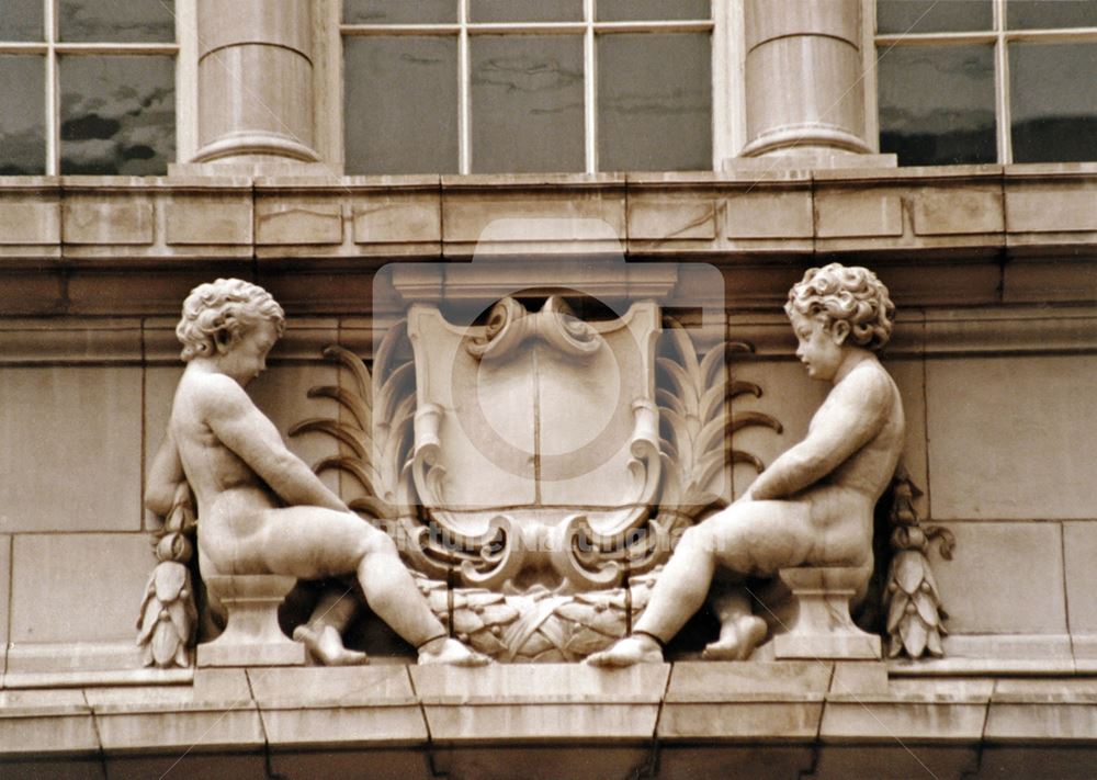 Poultry -facade above shop window