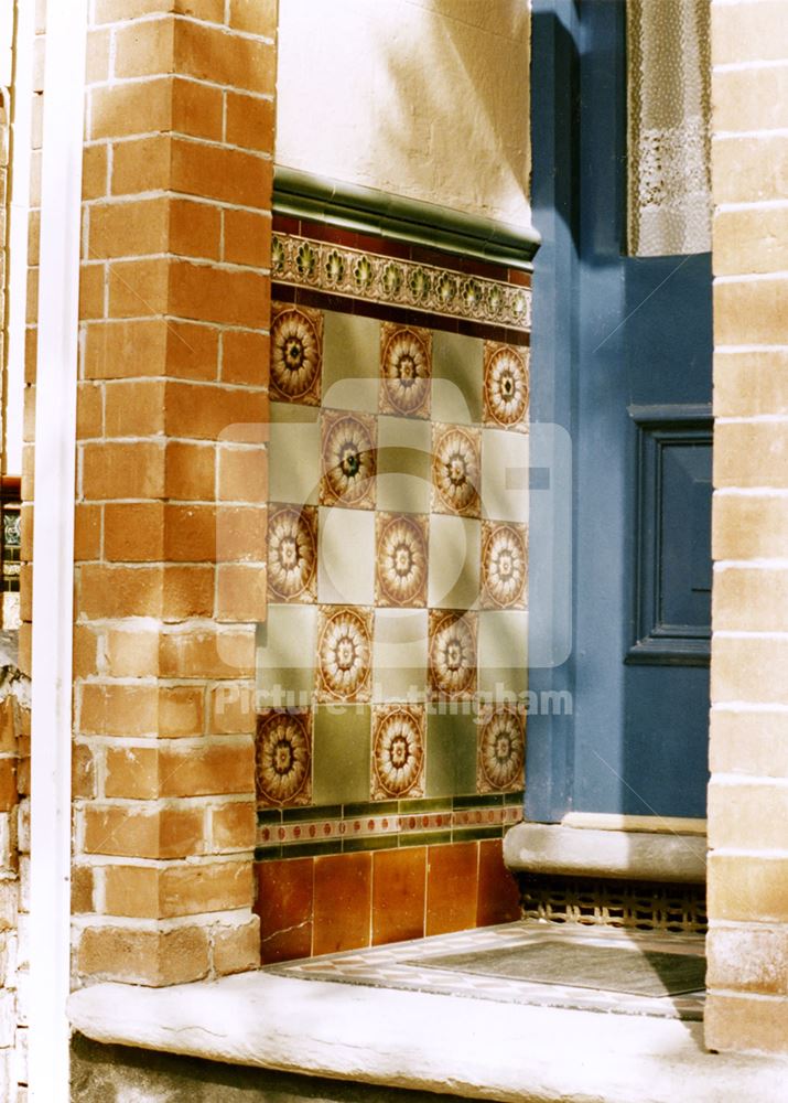 Tiled porch, 81, St Stephen's Road