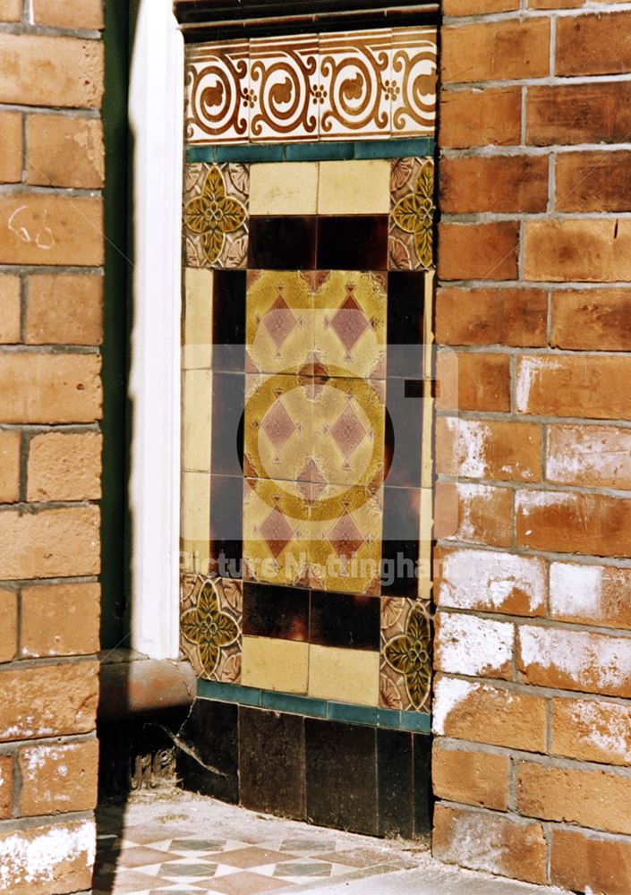 Tiled porch, 66, St Stephen's Road