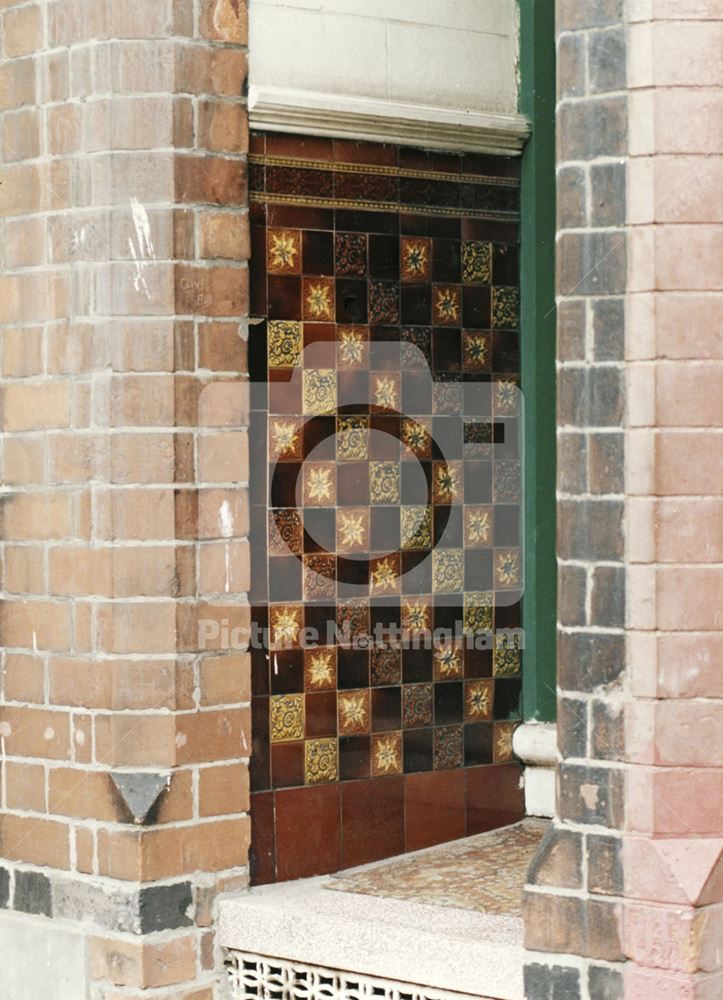 Tiled porch, 96, St Stephen's Road