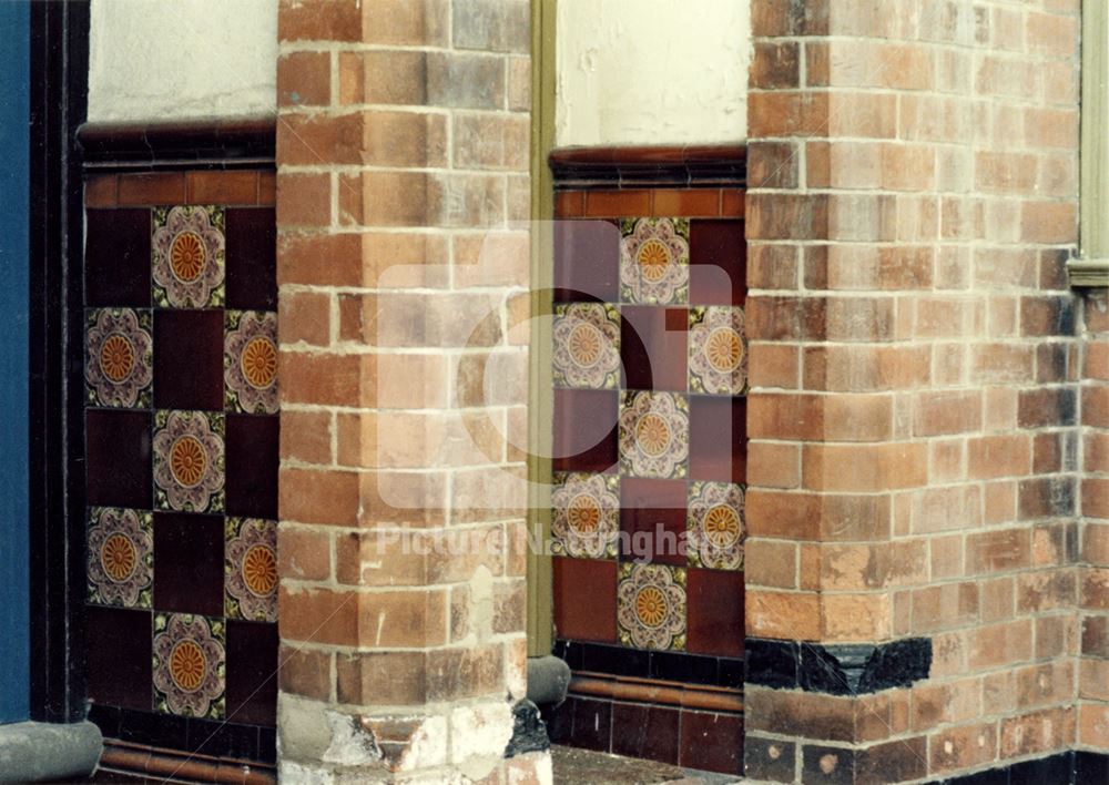 Tiled porches, 37-39, Sedgley Avenue, Sneinton Dale