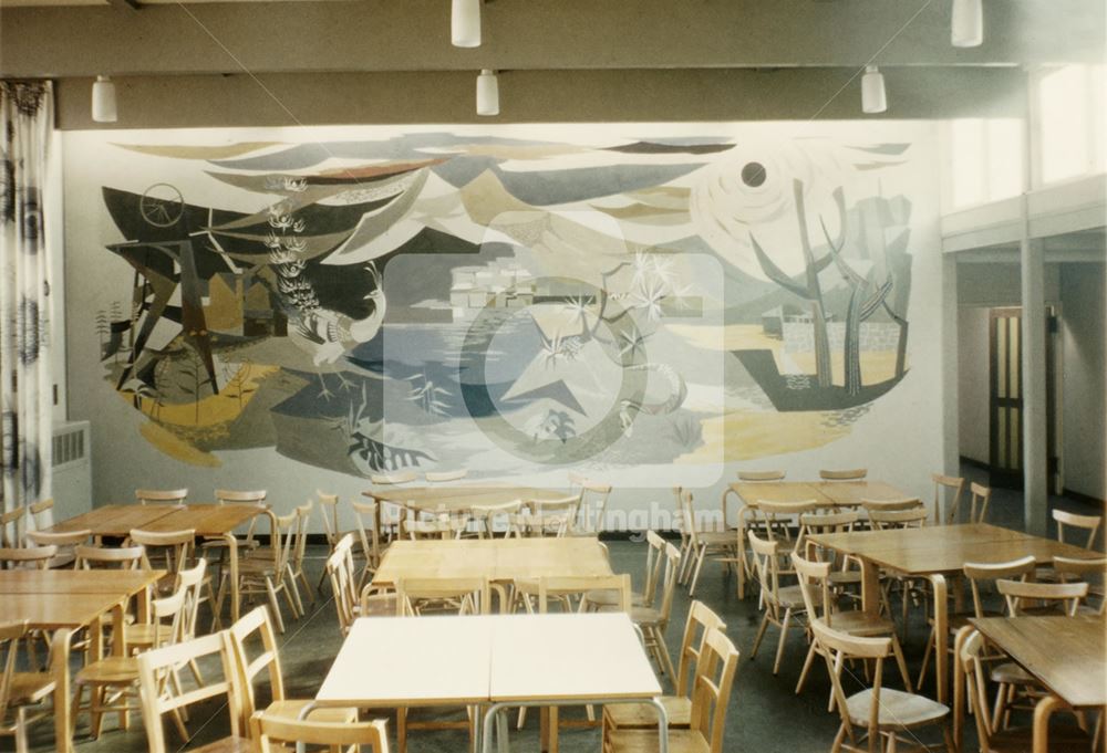 D H Lawrence mural, Eastwood County Secondary School