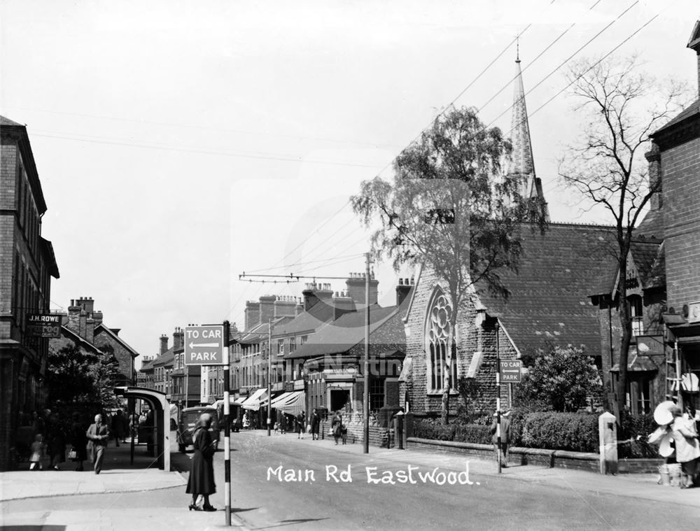 Nottingham Road, Eastwood, 1950s