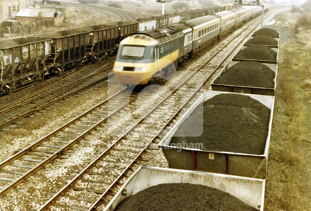 Rail track, Lenton Lane