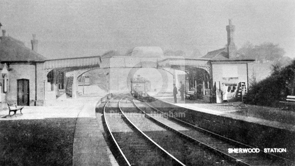 Sherwood Station on the Nottingham Suburban Railway