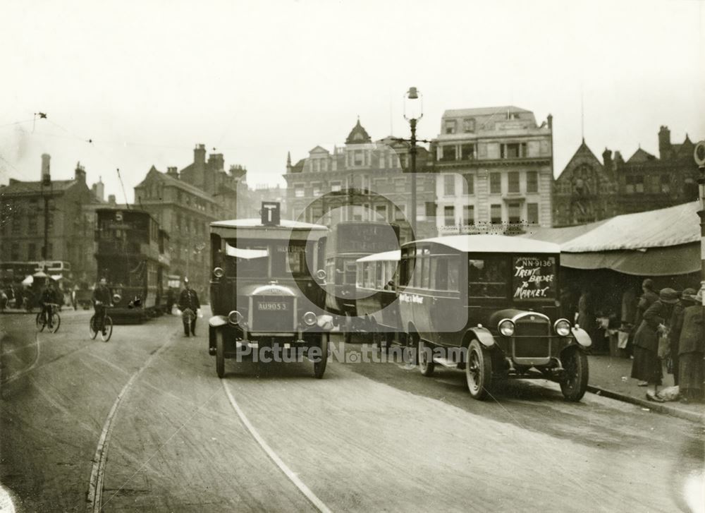 Odd selection of buses (used during the General Strike ?)