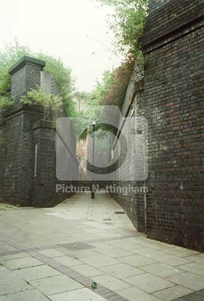 Garner's Hill, Nr Broadmarsh, Nottingham, c 2000