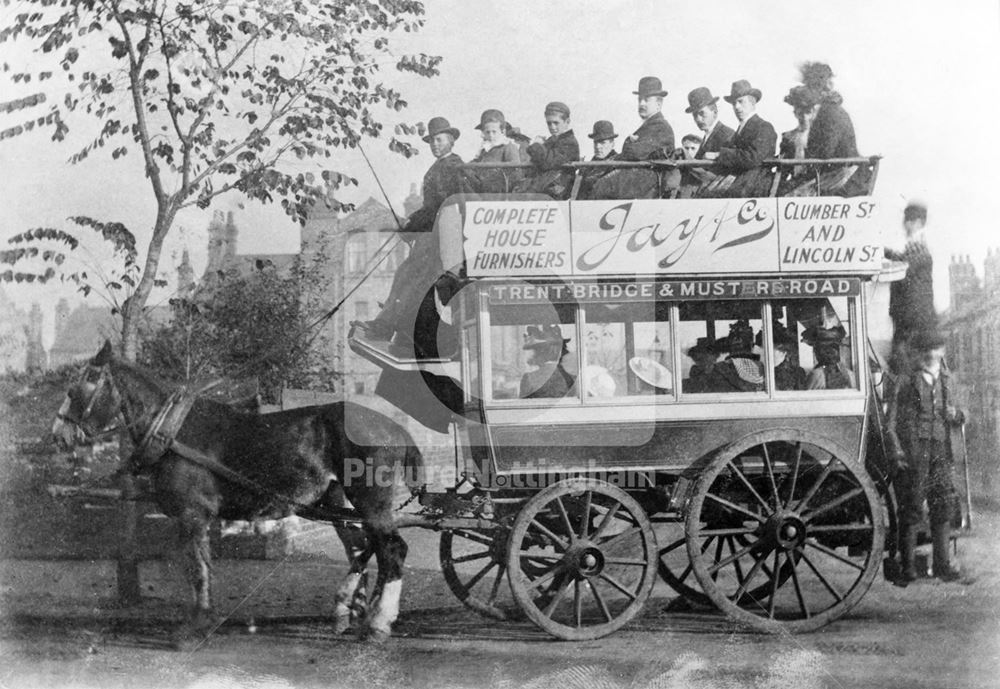 The Trent Bridge-Musters Road Horse Bus