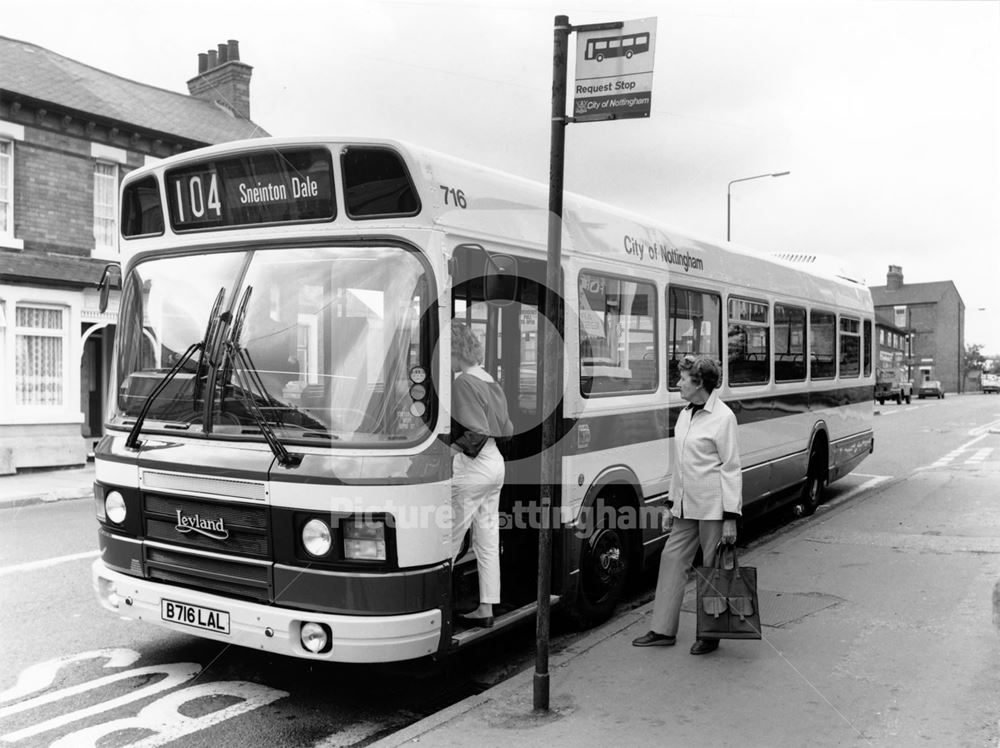 New Leyland National bus for Nottingham City Transport