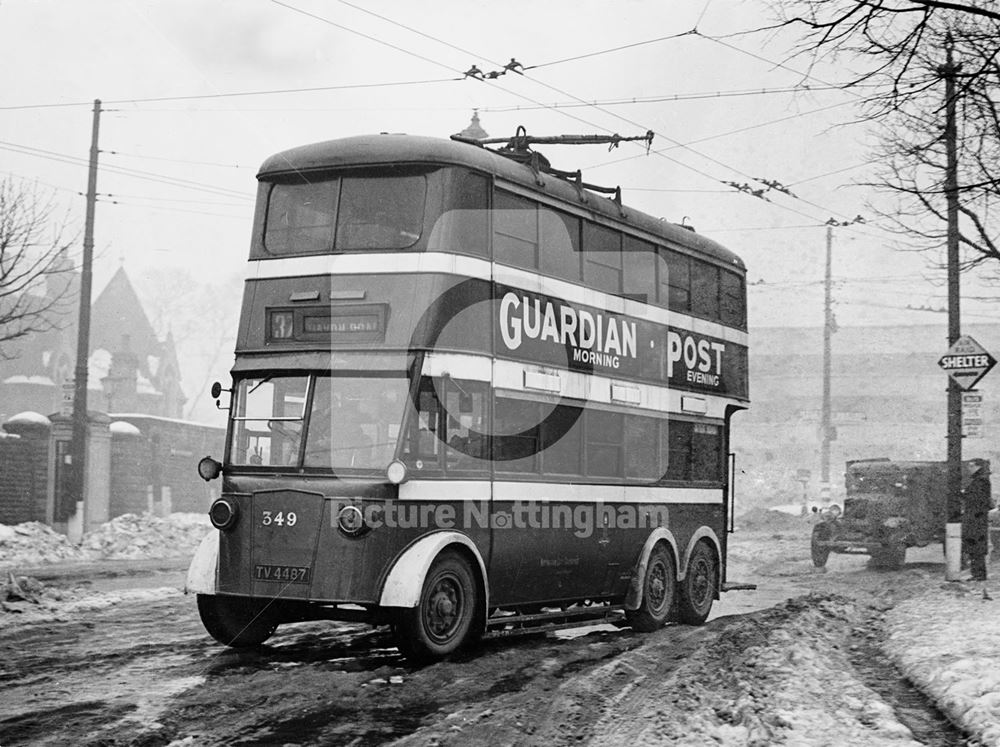 Corporation trolley bus