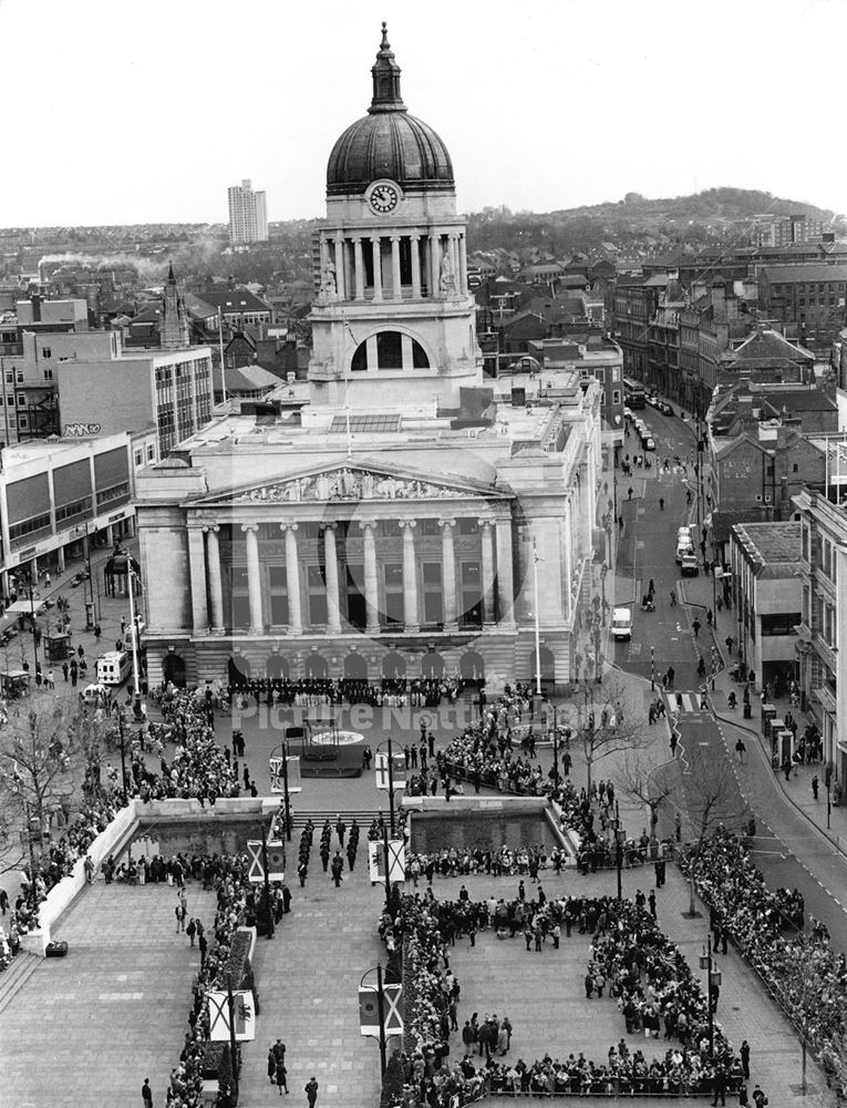 Council House, Old Market Square, Nottingham, 1997