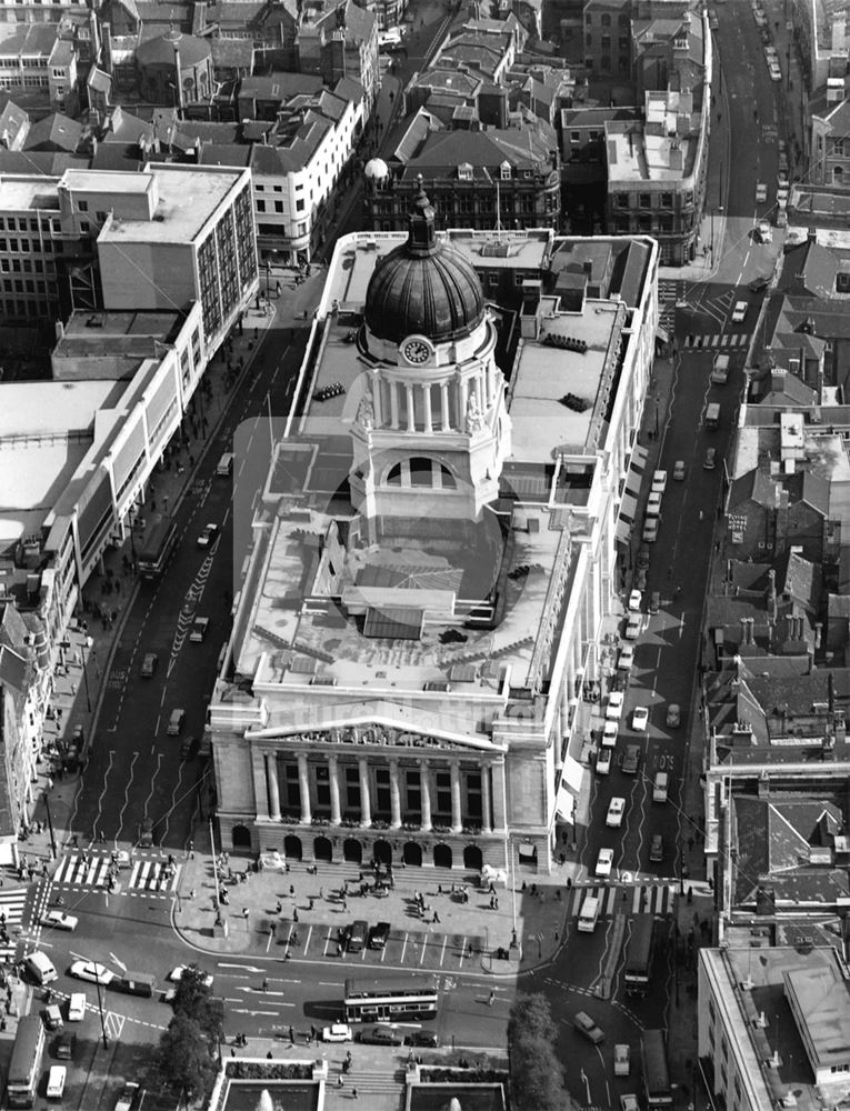 Council House, Old Market Square, Nottingham, 1972