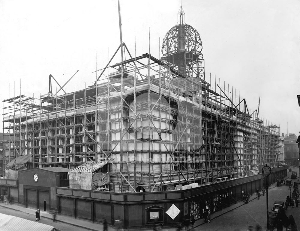 Council House - during construction