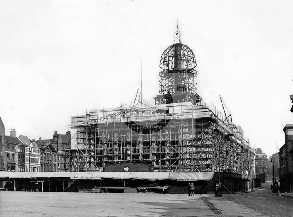 Council House - during construction