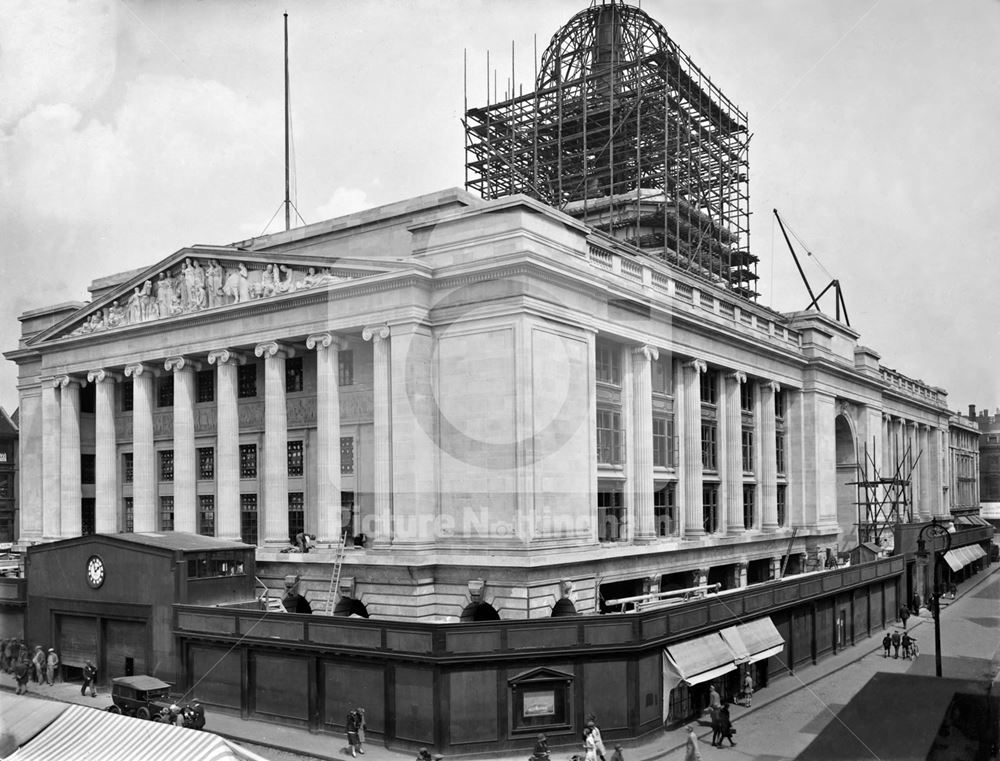 Council House - during construction