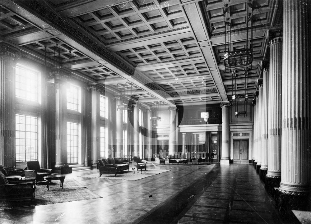 Council House - Interior view showing main reception hall