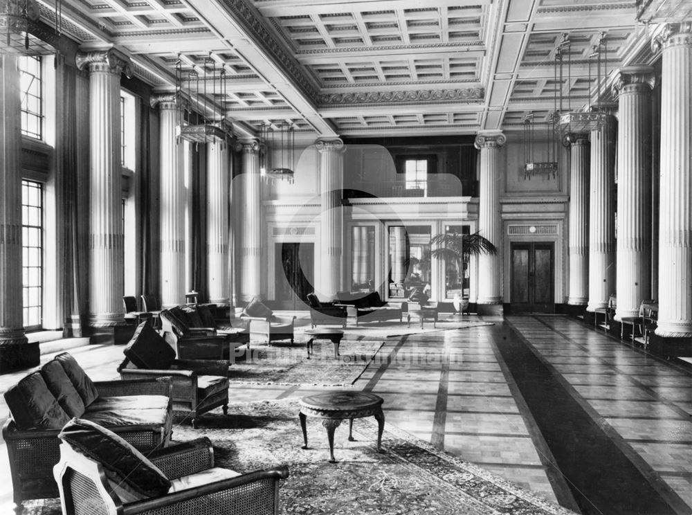 Council House - Interior view showing main reception hall/Ballroom