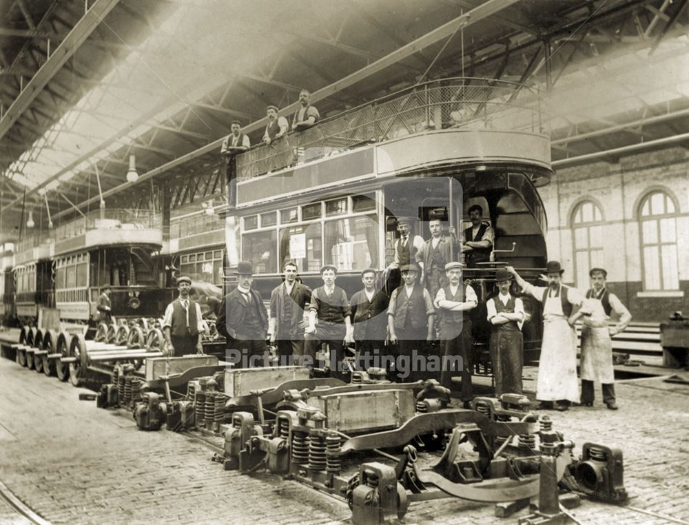 Sherwood Tram Depot - interior