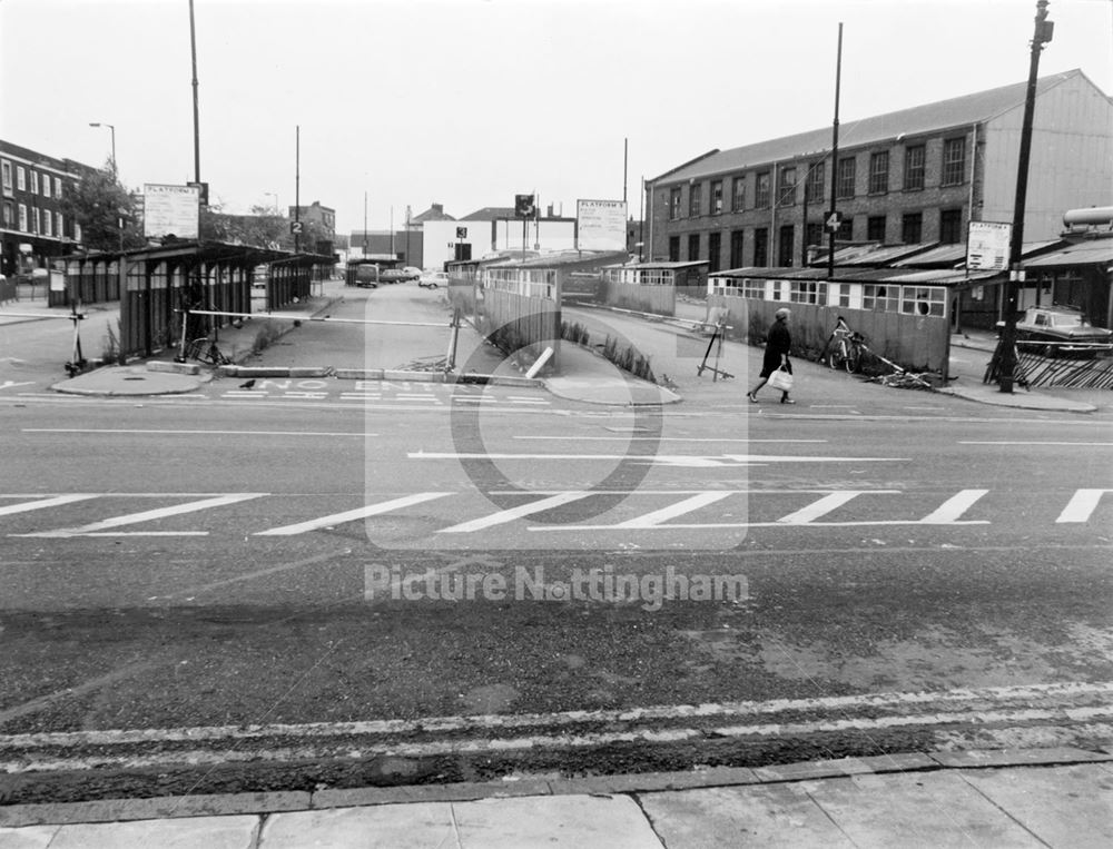 Central Bus Station, Huntingdon Street - Shortly before clearance