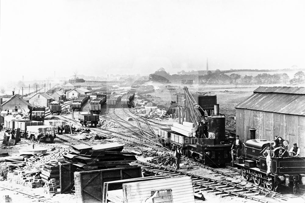 Great Central Railway construction at Bulwell