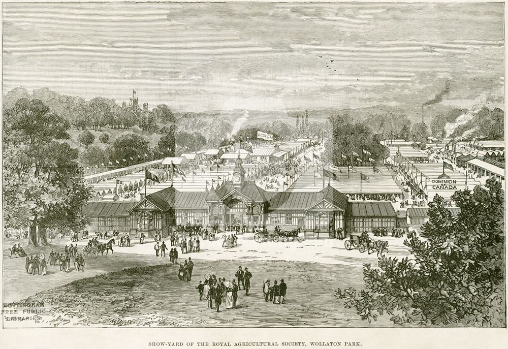 Show-yard of the Royal Agricultural Society