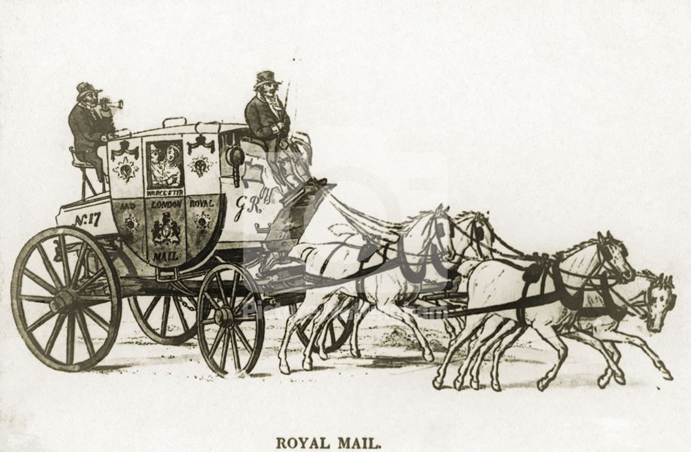 Worcester and London Royal Mail coach no. 17