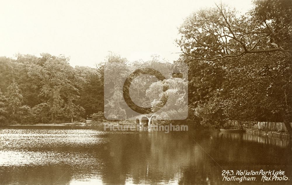 Wollaton Hall - Lake in Wollaton Park