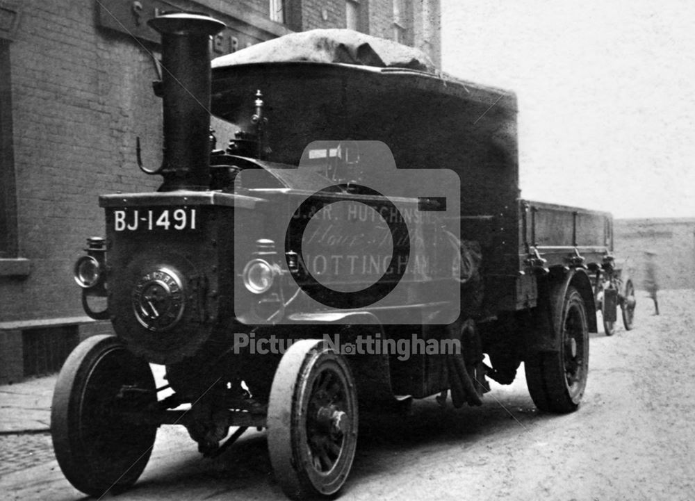 A Garrett 3 ton steam wagon