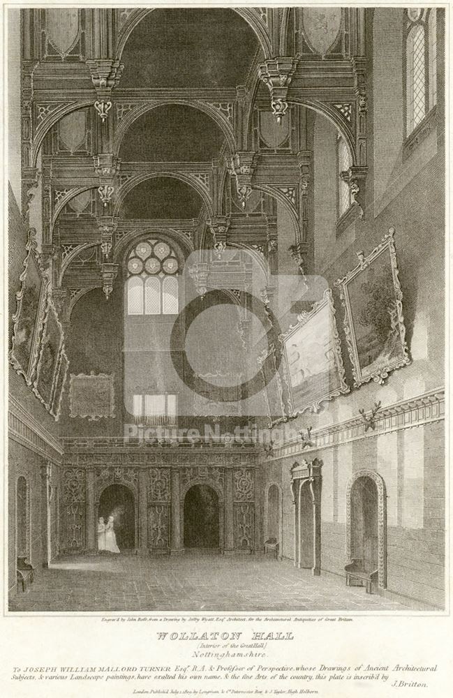 Great Hall, looking towards screen