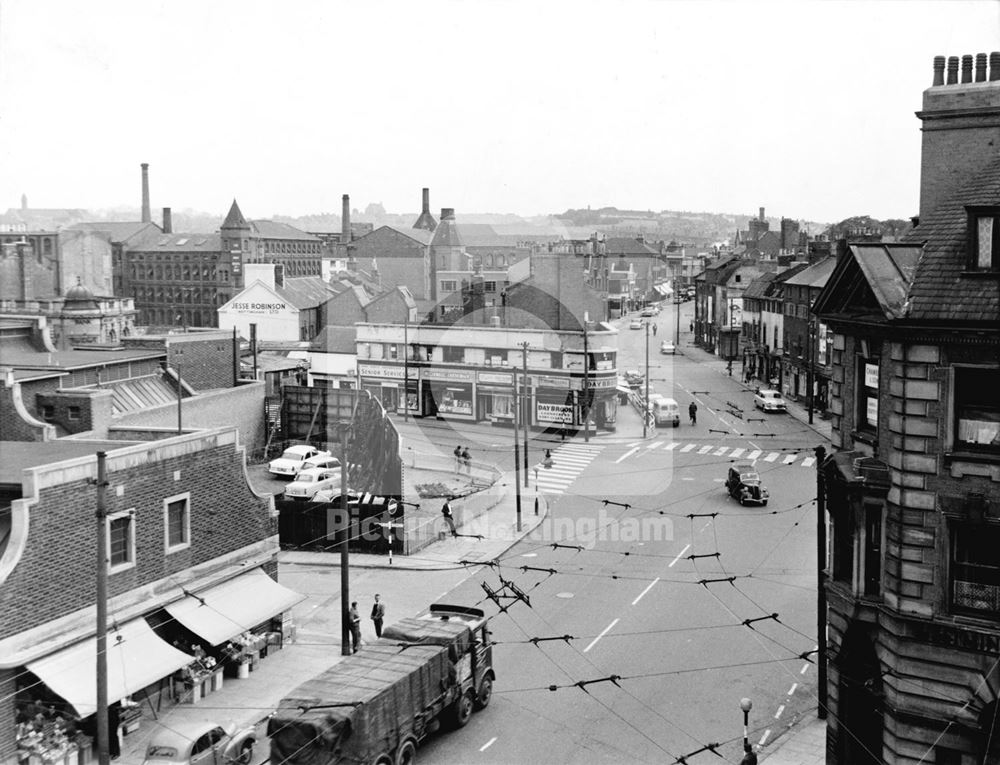 Southwell Road looking towards Carlton Road