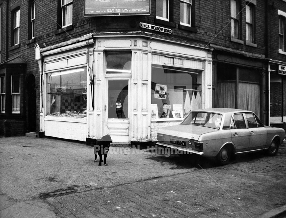 Junction of Kings Meadow Road and Wilford Road