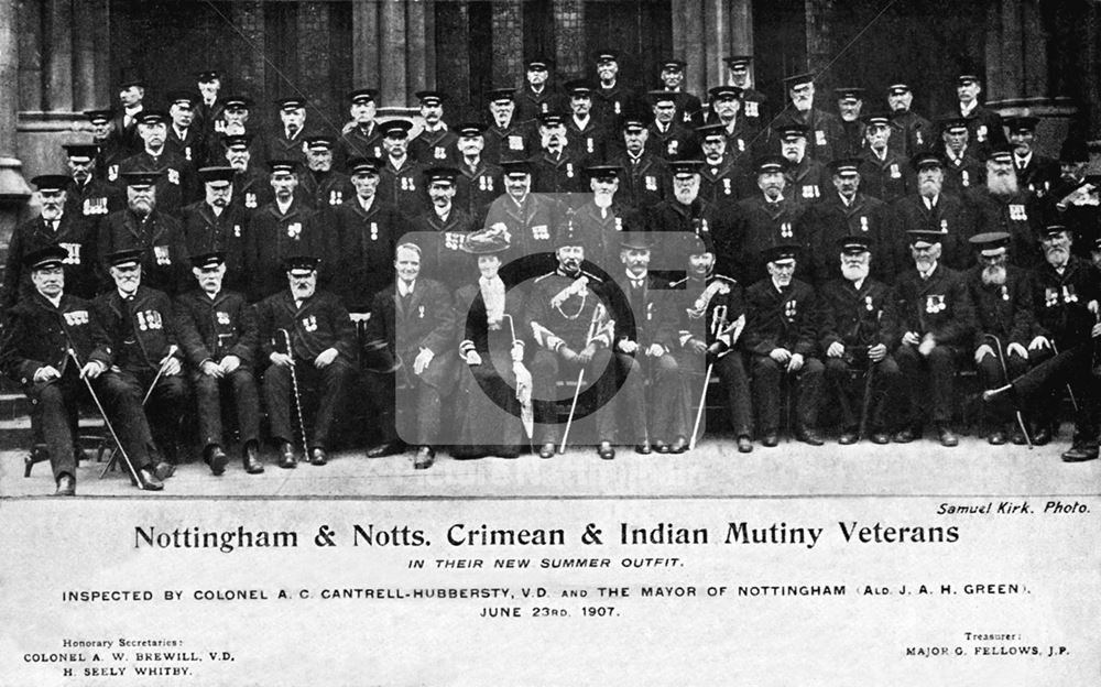 Nottingham and Notts Crimean and Indian Mutiny Veterans