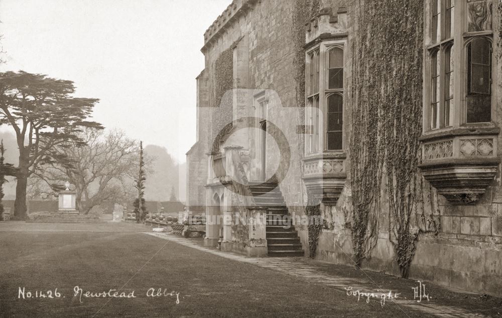 North aspect of Newstead Abbey