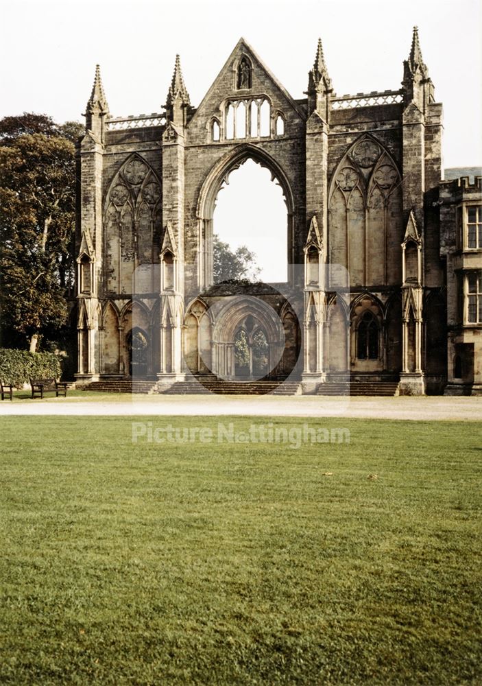 West front of Newstead Abbey