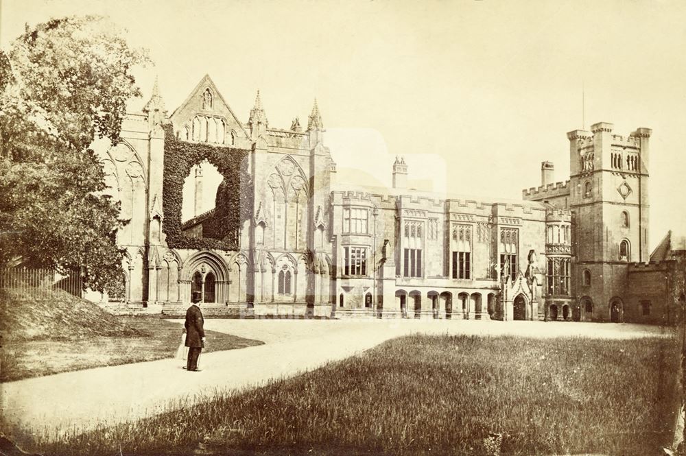 West aspect of Newstead Abbey