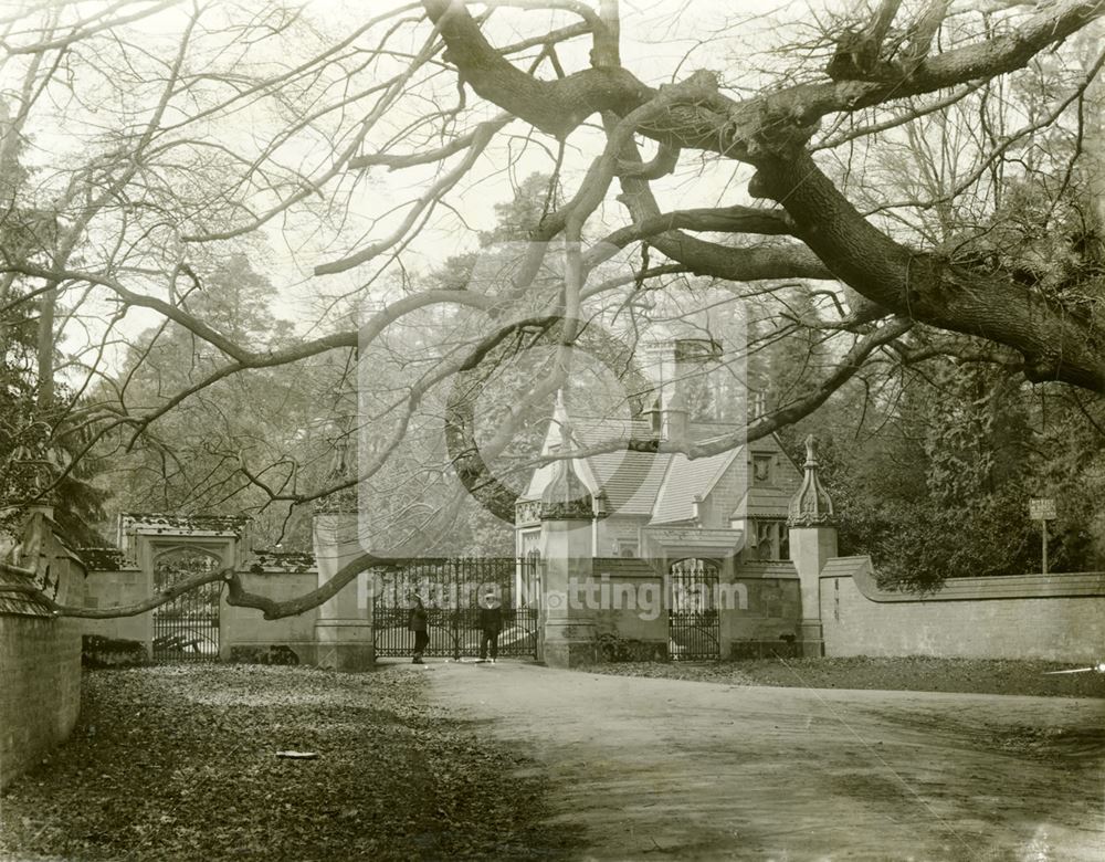 Mansfield Road entrance lodge, Newstead Abbey