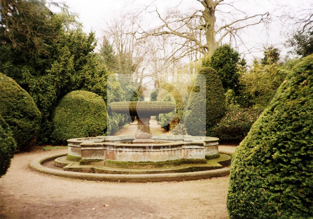 Monks' Garden, Newstead Abbey