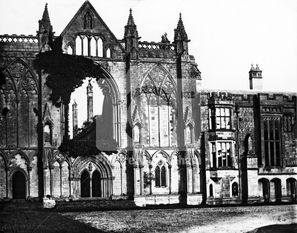 West aspect of Newstead Abbey