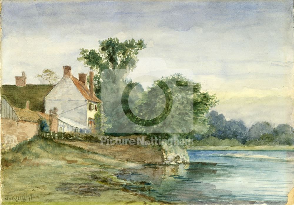 Henry Kirke White's Cottage, Wilford, c 1880