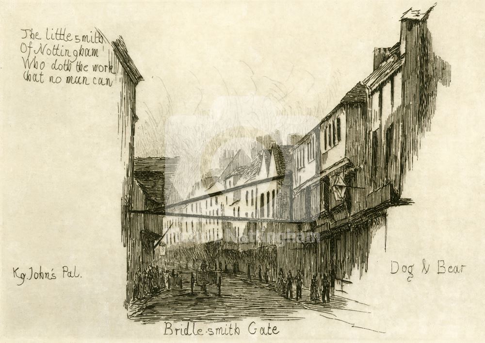 Dog and Bear Inn, Bridlesmith Gate