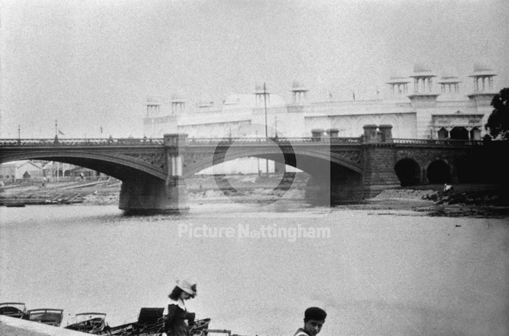 Trent Bridge and the Midlands Industrial Exhibition, Nottingham, c 1903