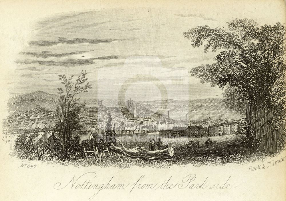 'Nottingham from the Park Side'