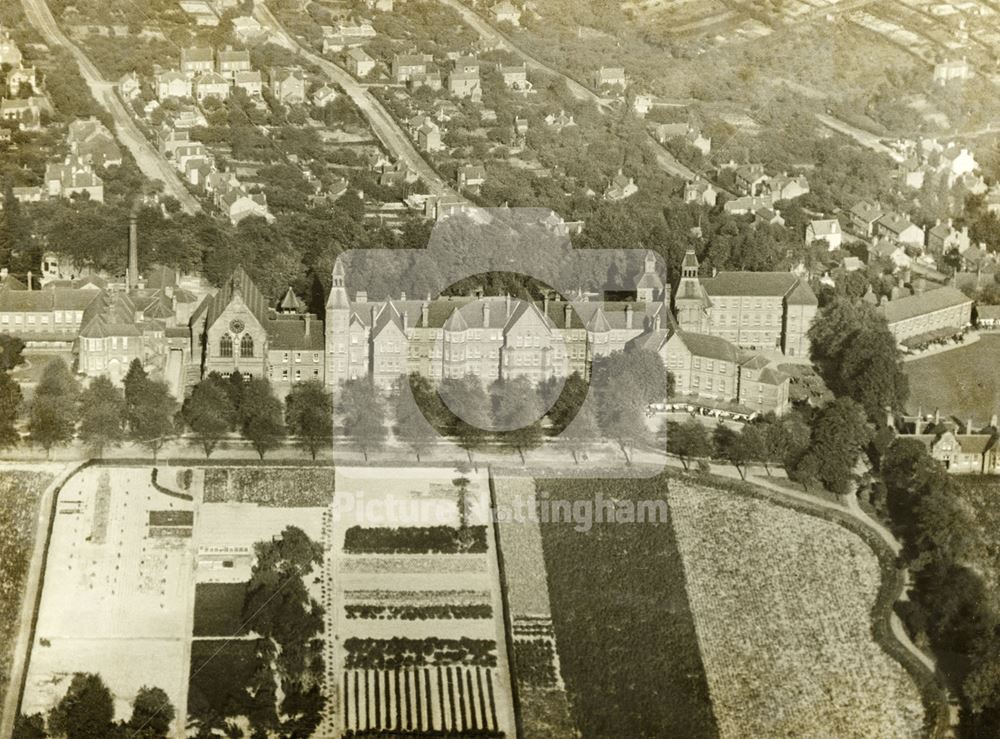 Aerial view of Porchester Road, Mapperley