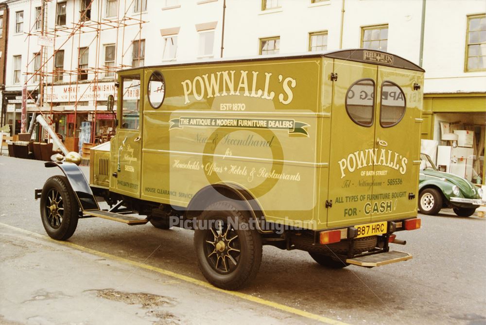 Pownall's delivery van