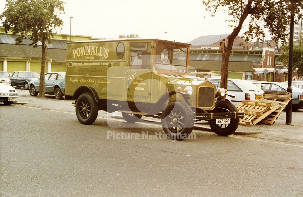 Pownall's delivery van